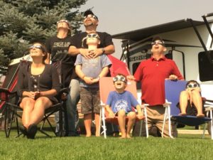 Watching the Eclipse